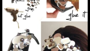 Eleganță înfrumusețată: accesorii DIY cu paiete și strasuri