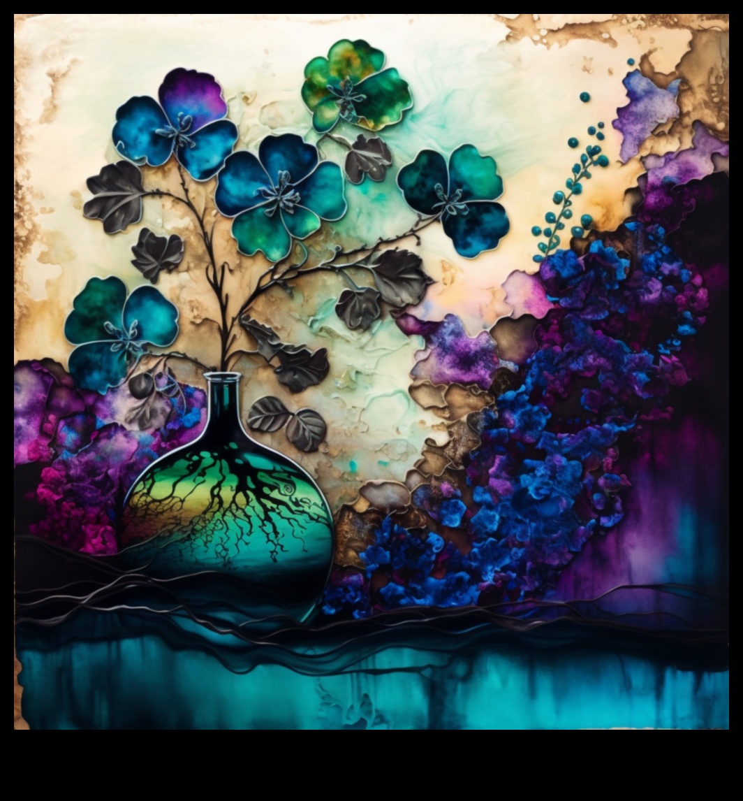 Perfecțiunea pictată Magia artistică a cernelii acuarele 3 Perfecțiunea pictată: Magia artistică a cernelii acuarele