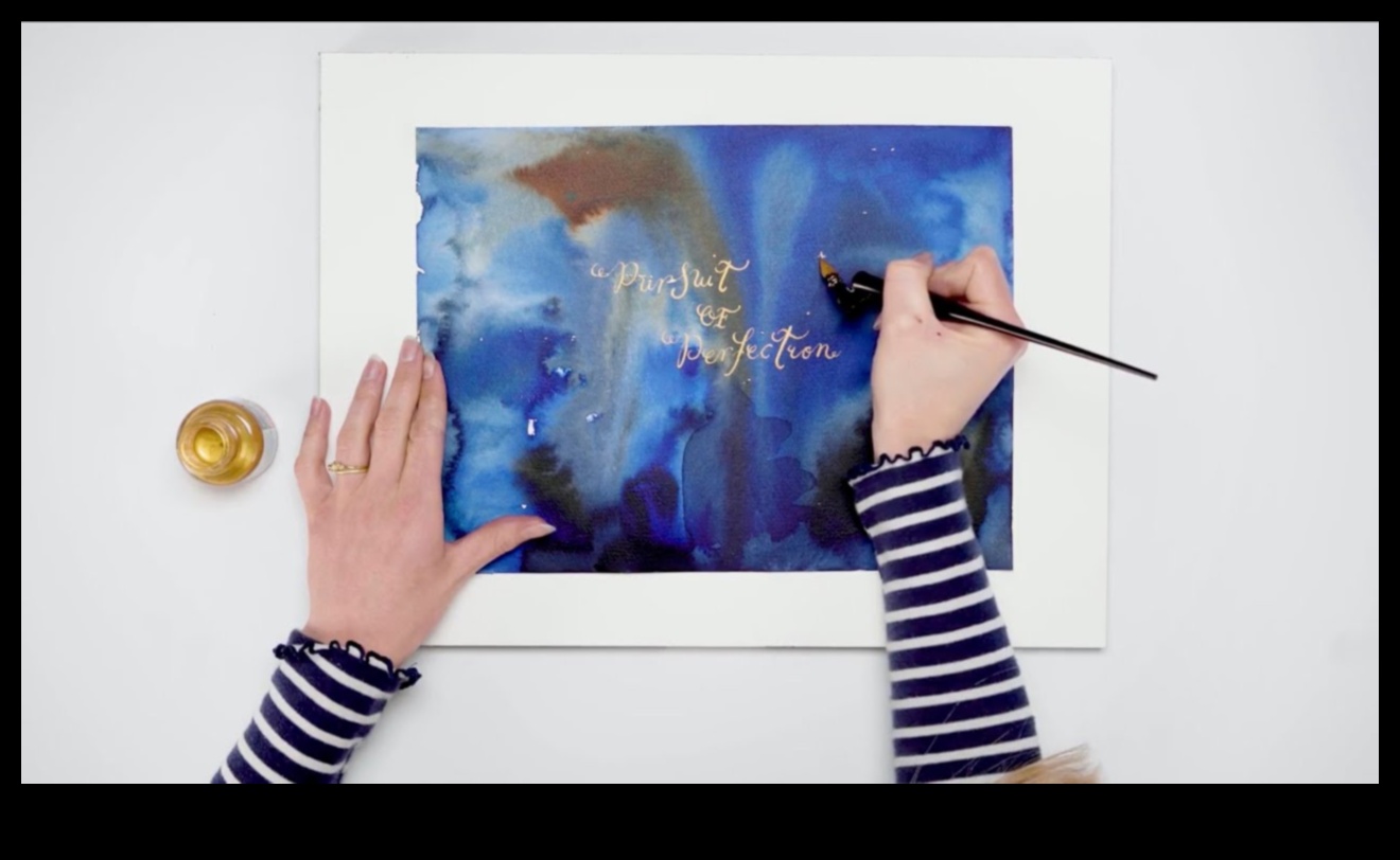 Perfecțiunea pictată Magia artistică a cernelii acuarele 2 Perfecțiunea pictată: Magia artistică a cernelii acuarele