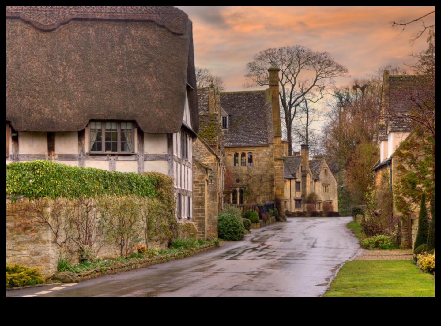 Farmecul pitoresc: vederi la sat și la oraș explorate