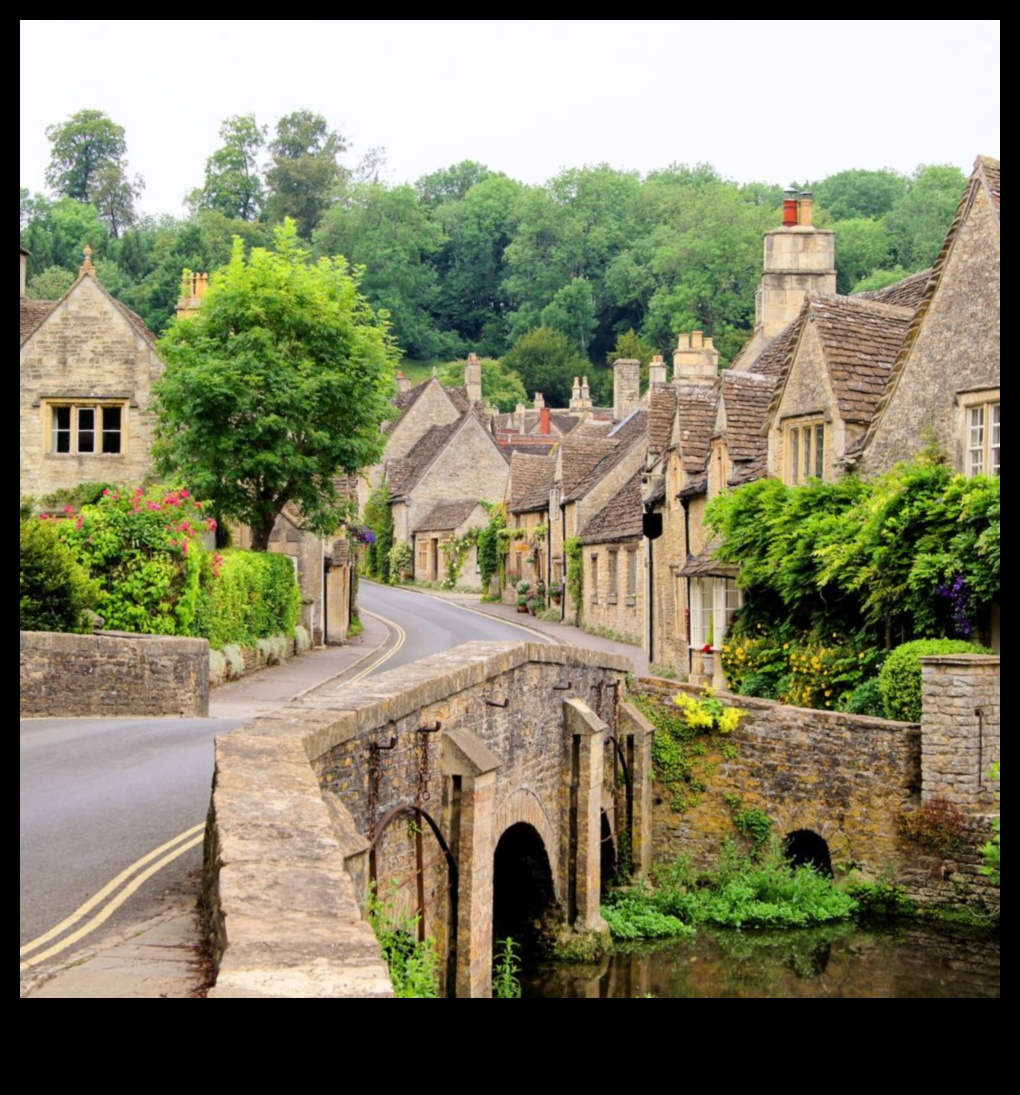 Farmecul pitoresc: vederi la sat și la oraș explorate