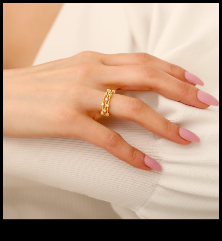 Reverie radiantă: Transformă-ți stilul cu aur atemporal