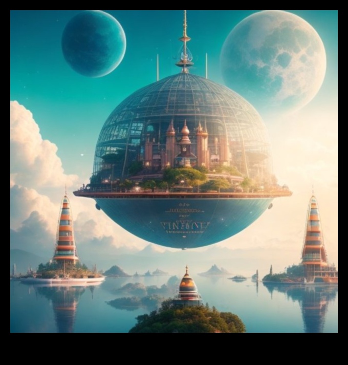 Călătorie în utopie O colecție de scene de peisaj de vis 1 Călătorie în utopie: o colecție de scene de peisaj de vis