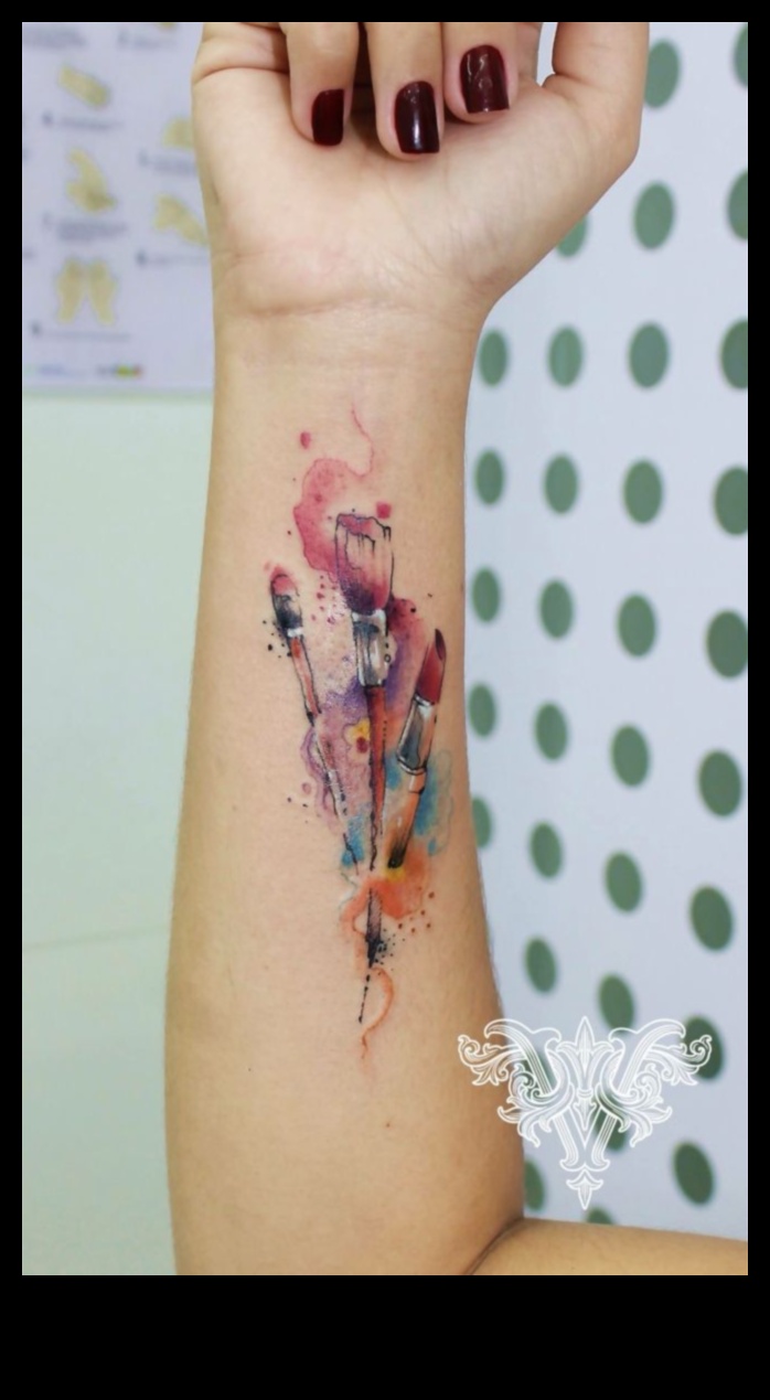 Dincolo de pensulă: idei moderne și abstracte de design de tatuaje