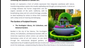 În aer autonom încântător Descoperiți lumea artei în grădină 5 În aer liber încântător: scufundă-te în lumea artei în grădină