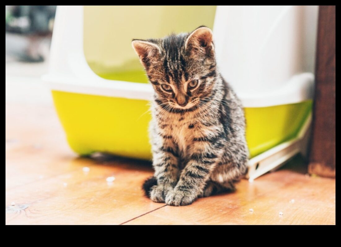 Limbajul gunoiului: înțelegerea comportamentului pisicii în baie