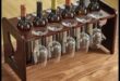Suporturi din lemn pentru pahare de vin: realizarea de display-uri funcționale și elegante