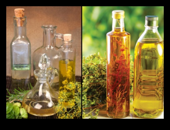 Meșteșuguri culinare cu uleiuri și oțet infuzate: arome sporite